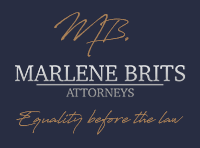 MARLENE BRITS ATTORNEYS LOGO - EQUALITY BEFORE THE LAW