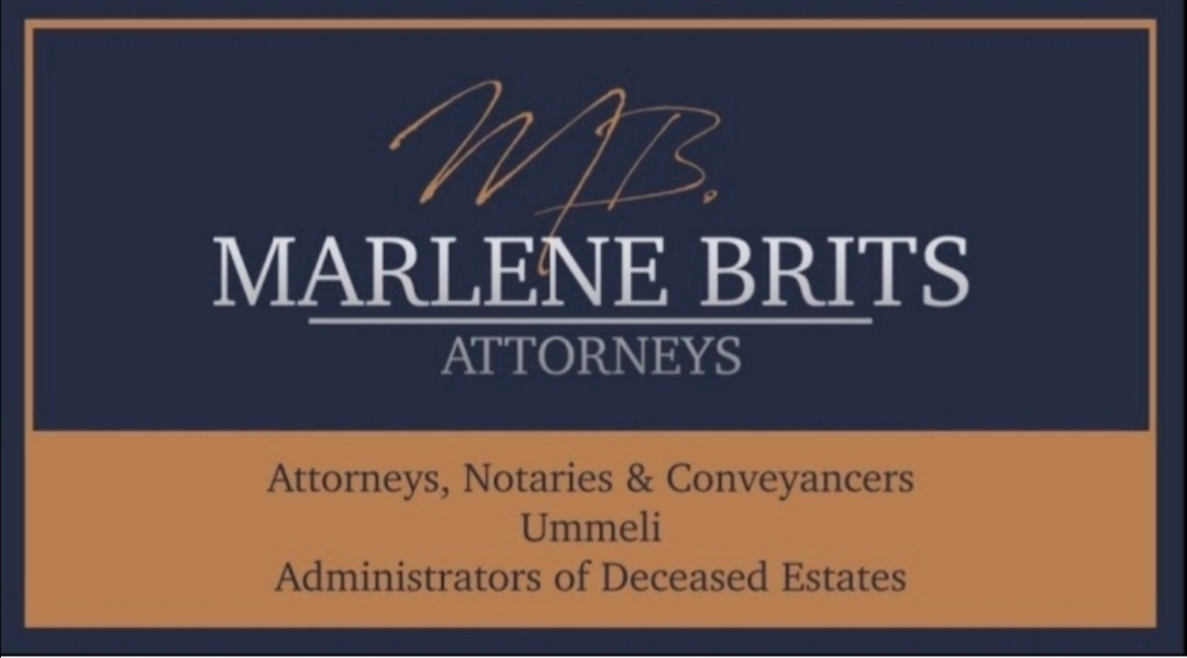 MARLENE BRITS ATTORNEYS LOGO FRONT